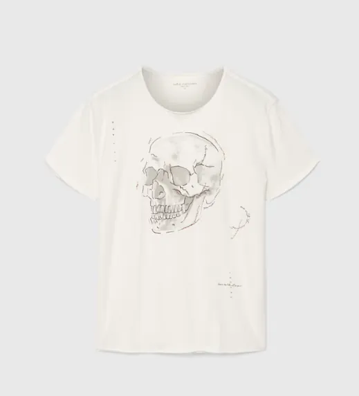 Skull Embroidery Tee